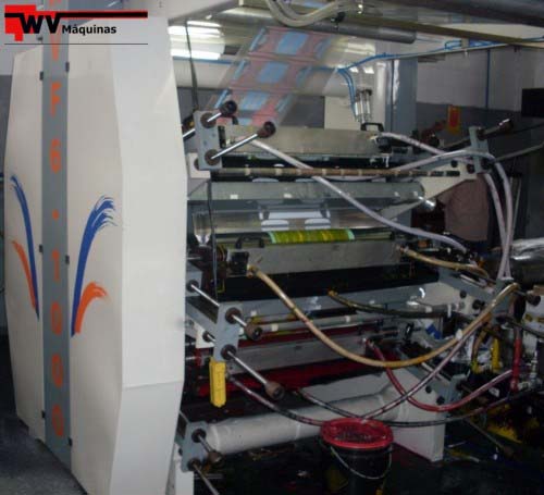 Impressora flexográfica banda larga